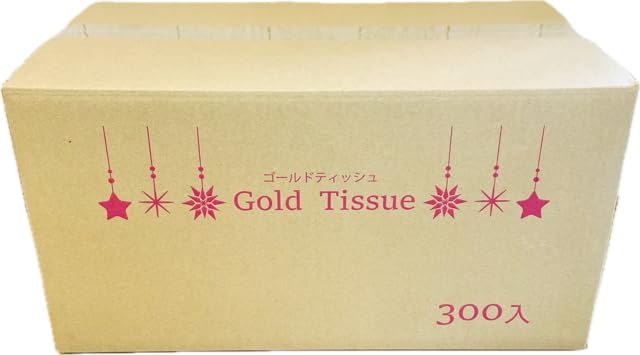 Amazon.co.jp: ゴールド カラー 金 パッケージ ポケットティッシュ 10
